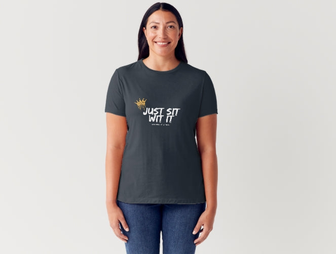 T Shirt Statement collection 2025 (JUST SIT WITH IT)