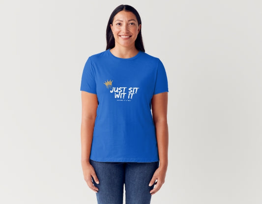 T Shirt Statement collection 2025 (JUST SIT WITH IT)