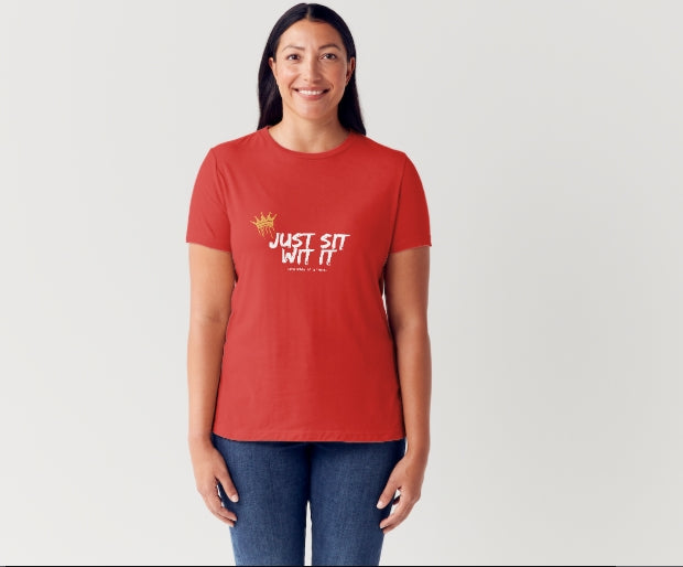 T Shirt Statement collection 2025 (JUST SIT WITH IT)